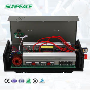 Convertisseur de voiture à énergie solaire 5000W/10000W 220V/230V/240V/24V/48V AC DC onduleur à onde sinusoïdale 10000W puissance de crête Triple sortie - Product Image 3