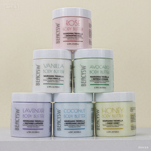 Bán Buôn Nhãn Hiệu Riêng Da Đánh Kem Cơ Thể Kem Dưỡng Ẩm Axit Hyaluronic Truyền Làm Trắng Nuôi Dưỡng Shea Cơ Thể Bơ - Product Image 3