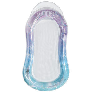 Flotador Inflable Kelukeya con Respaldo, Silla Flotante Reclinable de PVC Grueso para Adultos con Diseño de Lentejuelas - Product Image 5