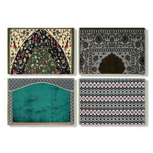 Alfombra de Oración Musulmana Portátil, Plegable, Pequeña, con Soporte para la Rodilla, Ideal para Viajes, Regalo para Niños, para <span class=keywords><strong>Cristianos</strong></span> - Product Image 4