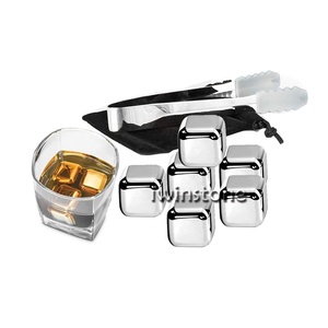 2020 <span class=keywords><strong>Amazon</strong></span> Trending Stainless Steel Chilling Reusable Ice Cubes Metal Ice cubes for Drinks - Product Image 6