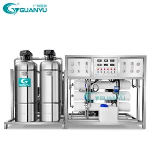 Stainless steel tank filter reverse osmosis water treatment system for industrial 3000 liter per hour primary RO filtration