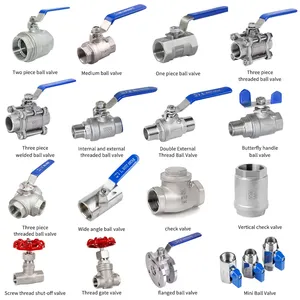 스테인 팩토리 생산 2PCBV-WOG1000-F200 풀 포트 볼 밸브 1PC NPT 암 볼 밸브 이하 스틸 물 오일 및 가스 용