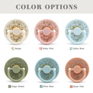 Nuovo arrivo ciuccio manichino stampato BPA Free in gomma naturale ciuccio per bambini allattato <span class=keywords><strong>al</strong></span> seno - Product Image 4