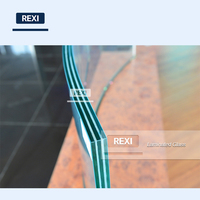 Escaliers en verre trempé antidérapant, laminé, pour la sécurité intérieure, styles spirale et droit, pour appartements, verre trempé PVB SGP, verre trempé recuit