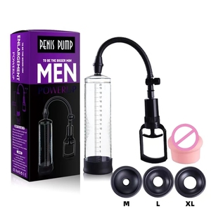 Pompe à pénis manuelle pour homme, agrandisseur de taille M, jouet sexuel pour adulte, pompe à vide pour hommes, entraîneur de masturbation - Product Image 6
