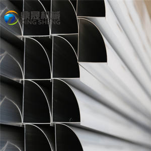 Manifattura diretta in alluminio profilo di estrusione per portapacchi armadio di forma ovale - Product Image 2