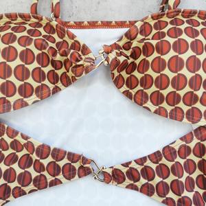 TW 2026 Nuovo <span class=keywords><strong>Costume</strong></span> da Bagno <span class=keywords><strong>Intero</strong></span> <span class=keywords><strong>Senza</strong></span> <span class=keywords><strong>Spalline</strong></span> con Stampa Vintage e Taglio Alto per Signore, Abbigliamento da Spiaggia alla Moda - Product Image 4