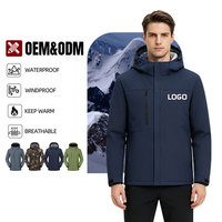Veste de sport d'extérieur pour homme de haute qualité, veste coupe-vent en polyester pour le camping, la randonnée en montagne