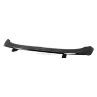 Ailerons de voiture, bonne fabrication, décoration de voiture, plastique ABS, aspect fibre de carbone, 5e génération, aileron arrière universel pour berlines