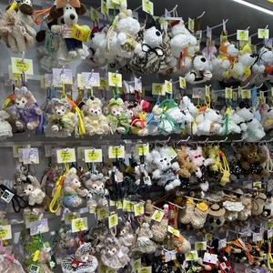 Nouveaux porte-clés en peluche CP Toys, jouets en peluche de haute qualité de 12 cm (4 pouces) pour machine à griffes - Product Image 1