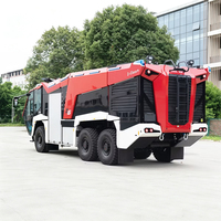 Truk Pemadam Kebakaran Bandara 6X6, Kendaraan Busa Air, Kualitas Bagus, Kendaraan Khusus, Pabrik Cina