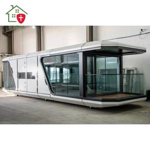 Capsule spatiale modulaire postmoderne personnalisable, conteneur mobile, villa étanche, structure en acier galvanisé, protection de l'environnement - Product Image 4