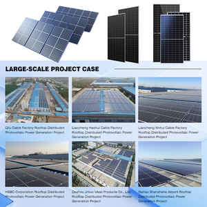 Panneau solaire bifacial LONGi Hi-MO X10 LR8-66HVD 640-665W avec une efficacité élevée de 24,6 % et technologie BC pour les toits commerciaux - Product Image 4
