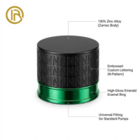 Capuchon de parfum magnétique en Zamac, prix usine OEM&ODM, pour col de flacon de 15 mm