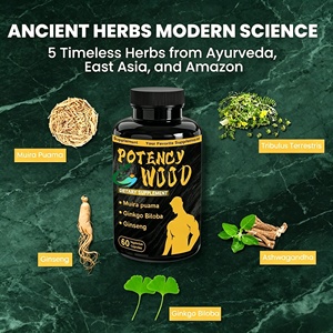 Capsule di Legno di Muira Puama da 1000mg, Estratto di Muira Puama, Integratore Erboristico per Energia e Libido Maschile, Prodotto da Capital Potency (azienda statale) - Product Image 2