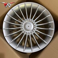 Jantes en alliage d'aluminium argentées multi-rayons 5X112 5X120 18 19 20 pouces pour voitures particulières E34 E36 E39 Tesla Ford Mustang