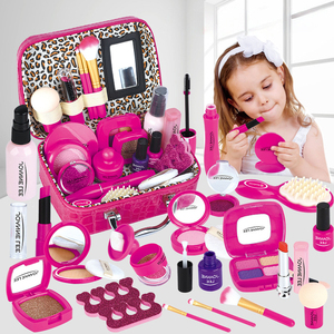 Ensemble de maquillage pour enfants à faire soi-même, écologique, non toxique, éducatif, unisexe, en plastique, vente en gros d'usine, jouet cosmétique de beauté - Product Image 2