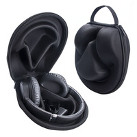 EVA Casque Hard Shell Case Voyage Portable EVA Casque Protecteur Boîte De Rangement Zipper Casque Casque Cas