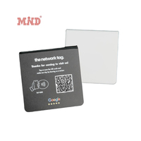 Support NFC vierge Google Review acrylique Qr Code petit présentoir de table NFC