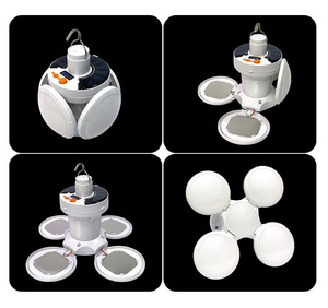 <span class=keywords><strong>Lampe</strong></span> de football LED CC rechargeable à énergie <span class=keywords><strong>solaire</strong></span> Corps en ABS étanche <span class=keywords><strong>Batterie</strong></span> intégrée <span class=keywords><strong>pour</strong></span> le camping en plein air produisant une lumière vive - Product Image 6