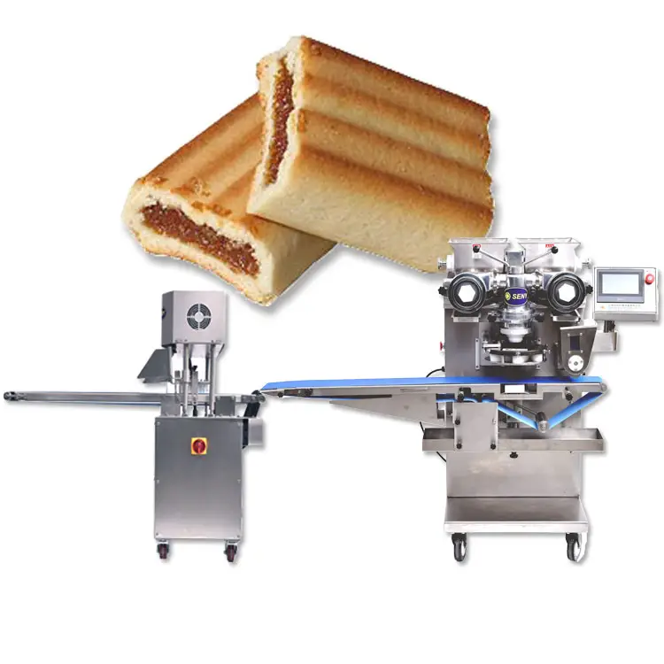 Machine automatique Seny Machinery pour la fabrication de barres de figues Ligne de fabrication de snacks pour biscuits aux figues