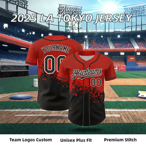 เสื้อเบสบอลแบบกำหนดเองได้ ระบายอากาศได้ดี น้ำหนักเบา ชุดยูนิฟอร์มแบบสั่งทำพิเศษ เสื้อเบสบอลแขนสั้นทรงเข้ารูปสำหรับผู้ชาย - Product Image 3