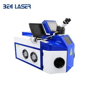 Saldatrice laser per gioielli da tavolo con monitor CCD per la riparazione di saldatura a punti di gioielli in oro e argento