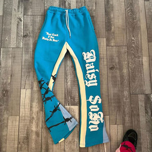 Bán Buôn Tùy Chỉnh Quần Quần Pháp Terry Joggers Hloe Jogger Quần Người Đàn Ông Xếp Chồng Lên Nhau Mồ Hôi Quần - Product Image 2