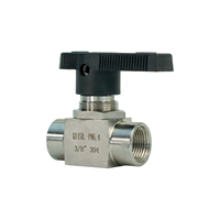 Válvula de Bola de Acero Inoxidable 304 Multiusos, Resistente a la Corrosión, Válvula para Cilindro de CO2 GNC, para Distribución de Gas Industrial, OEM