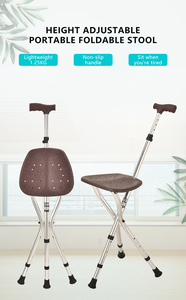 Tabouret de <span class=keywords><strong>canne</strong></span> pour personnes âgées personnalisé alpinisme portable avec siège <span class=keywords><strong>canne</strong></span> léger et flexible tabouret de <span class=keywords><strong>canne</strong></span> télescopique <span class=keywords><strong>à</strong></span> <span class=keywords><strong>trois</strong></span> <span class=keywords><strong>pieds</strong></span> - Product Image 6