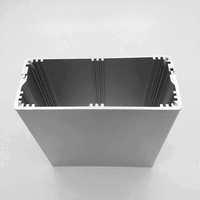 Boîtier d'équipement de télécommunication 120*49 en aluminium extrudé à paroi épaisse, boîte de contrôle de blindage RF pour radiofréquence