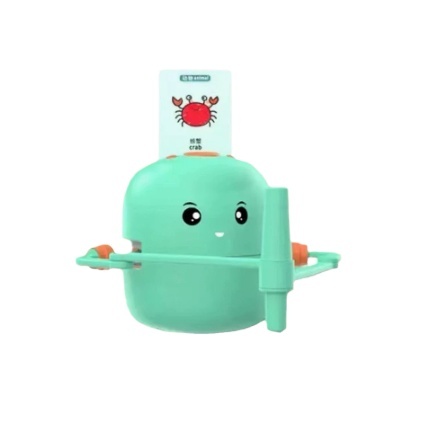 English Automatic Drawing Robot Children's Technology Art Learning Toy with 100 Word Cards