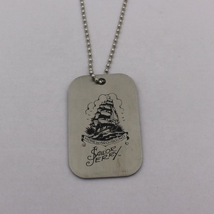 Индивидуальный логотип производителя, двухсторонние Персонализированные Бирки для собак, коллекция металлических поделок - Product Image 4