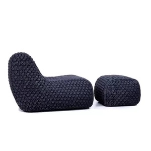 New Arrival Outdoor Rope Lazy with Footrest for Hotel - Product Image 5