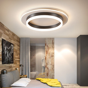 <b>Modern</b> Simple New Bedroom <b>Ceiling</b> <b>Light</b> Creative Square Study Dining Room Aluminum Acrylic Touch Control High CRI 90 <b>LED</b> <b>Ceiling</b> - Product Image 4