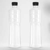 Bouteille de boisson transparente sans BPA de 1500 ml 28 410, bouteille en plastique PET vide personnalisée pour boissons, eau minérale