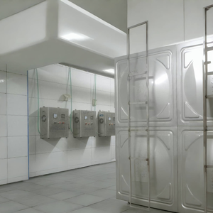 Readycome 10G Réservoir d'eau en acier inoxydable Stérilisation à l'ozone <span class=keywords><strong>O3</strong></span> Système de traitement de l'eau des boissons industrielles avec moteur de pompe PLC - Product Image 5