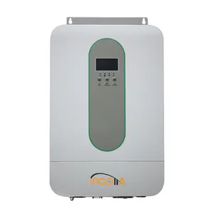 3kw 5kw Hybride Zonne-Energie Omvormer Lader 48V 220V Ingebouwde Mppt 80a Solar Controller Max Pv 450V Pure Sinus Omvormer