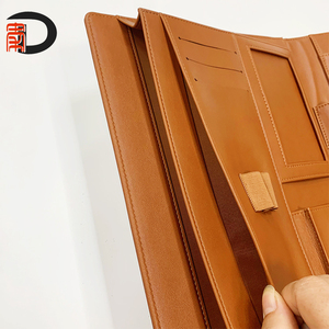 Chất lượng tốt PU A4 da danh mục đầu tư tập tin thư mục nhà sản xuất, danh mục đầu tư thư mục với calcutator và lưu ý pad - Product Image 1