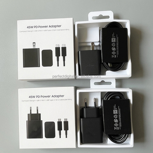 Adaptador de corriente Ta845 T4510 45W con cable tipo C <span class=keywords><strong>cargador</strong></span> de carga súper rápida para <span class=keywords><strong>Samsung</strong></span> S24 <span class=keywords><strong>23</strong></span> Note20 10 - Product Image 2