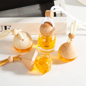 Groothandel 10ml houten geurverspreider flesdop auto luchtverfrisser hangend - Product Image 4