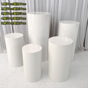 Columnas Romanas Cuadradas de PVC Nuevas, Múltiples Colores, Altas, Soporte para Camino, para Decoración de Bodas, Fiestas, Hogar y Hotel - Product Image 5