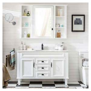 Custom Shaker Style <b>Bathroom</b> Vanity with <b>Mirror</b> Hot Selling <b>Bathroom</b> Vanity Floor <b>Standing</b> - Product Image 1
