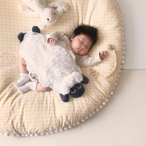<span class=keywords><strong>Tapis</strong></span> de jeu <span class=keywords><strong>rond</strong></span> en coton pour bébé, 95cm de diamètre, <span class=keywords><strong>tapis</strong></span> de sol pour enfants, <span class=keywords><strong>tapis</strong></span> de pique-nique pour ramper - Product Image 5