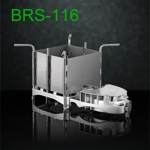<span class=keywords><strong>BRS</strong></span> Portable Palm Sized Camping Extérieur Poêle À Bois Brûleur À Charbon De Bois BBQ Four Électronique Souffleur Poêle - Product Image 6