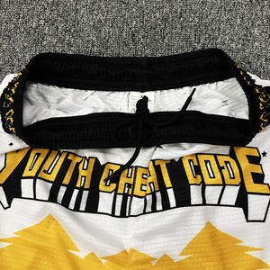 Shorts de basket-ball personnalisés respirants à séchage rapide légers pour l'été Impression par sublimation 100% polyester Club sportif - Product Image 3