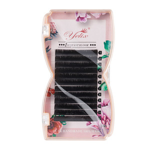 Européen Américain 3D Cheveux Synthétiques Naturels Longs Faux <span class=keywords><strong>Cils</strong></span> 0.05 Curling En Gros - Product Image 1