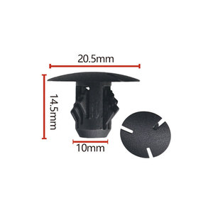 Clip de Plástico para Panel Interior del Maletero de Mercedes-Benz V87 20.5mm, Sujetador de Cubierta para Marco de Salpicadero de Coche - Product Image 1