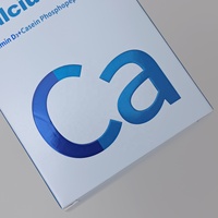 Boîte d'emballage personnalisée pour compléments alimentaires, boîte en carton pour flacon de vitamines, boîte en papier avec impression de logo pour l'emballage de capsules et de comprimés
